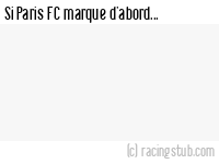 Si Paris FC marque d'abord - 2009/2010 - Coupe de la Ligue