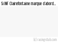 Si INF Clairefontaine marque d'abord - 1988/1989 - Division 3 (Ouest)