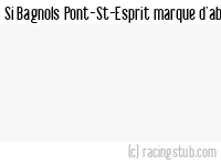 Si Bagnols Pont-St-Esprit marque d'abord - 2000/2001 - Championnat inconnu